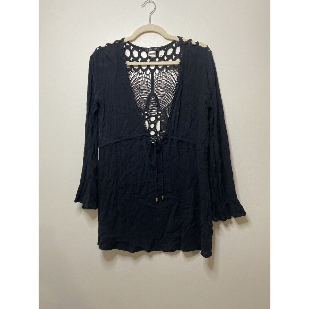 Venus Black Beach Dress Size Small